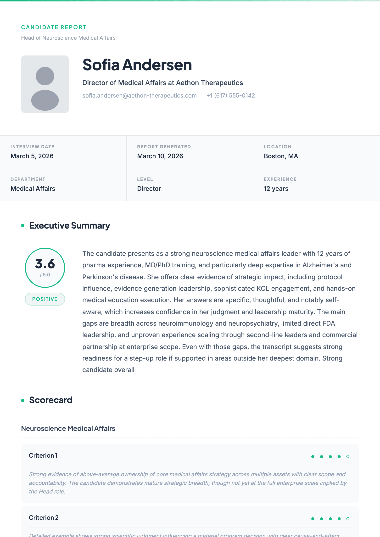 Modern Minimal PDF design template